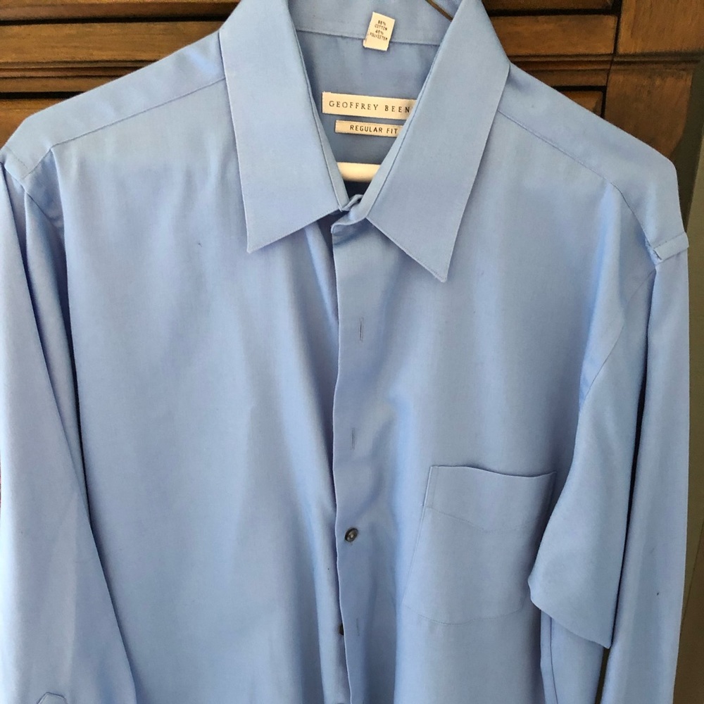 5 Geoffrey Beene Men’s dress shirts